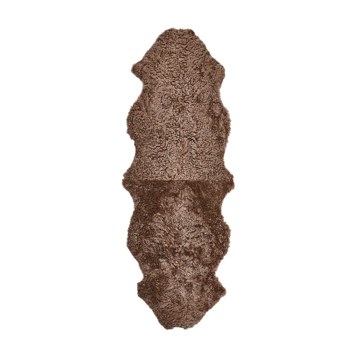 NORDIC SHEEP Dubbel Fårskinn | Kort ull | 170x60 cm