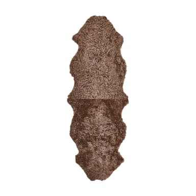 NORDIC SHEEP Dubbel Fårskinn | Kort ull | 170x60 cm