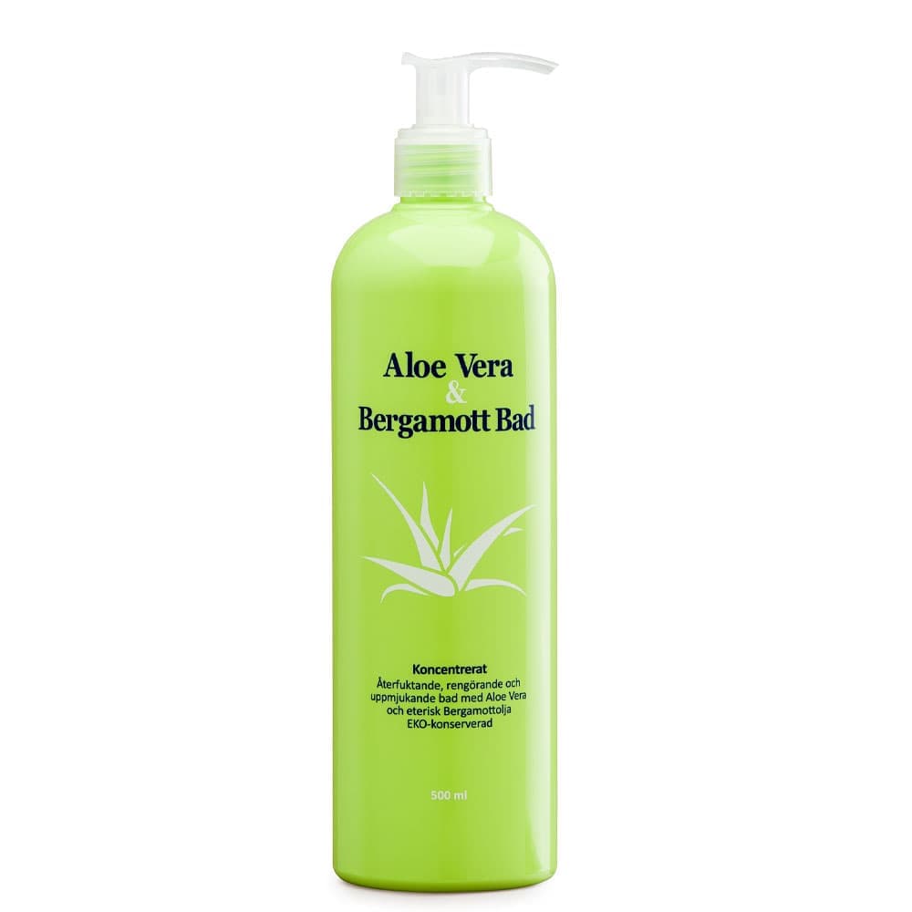 Fotspecialisten Aloe Vera & Bergamott Bad - 500 ml - Uppmjukande och väldoftande fotbad