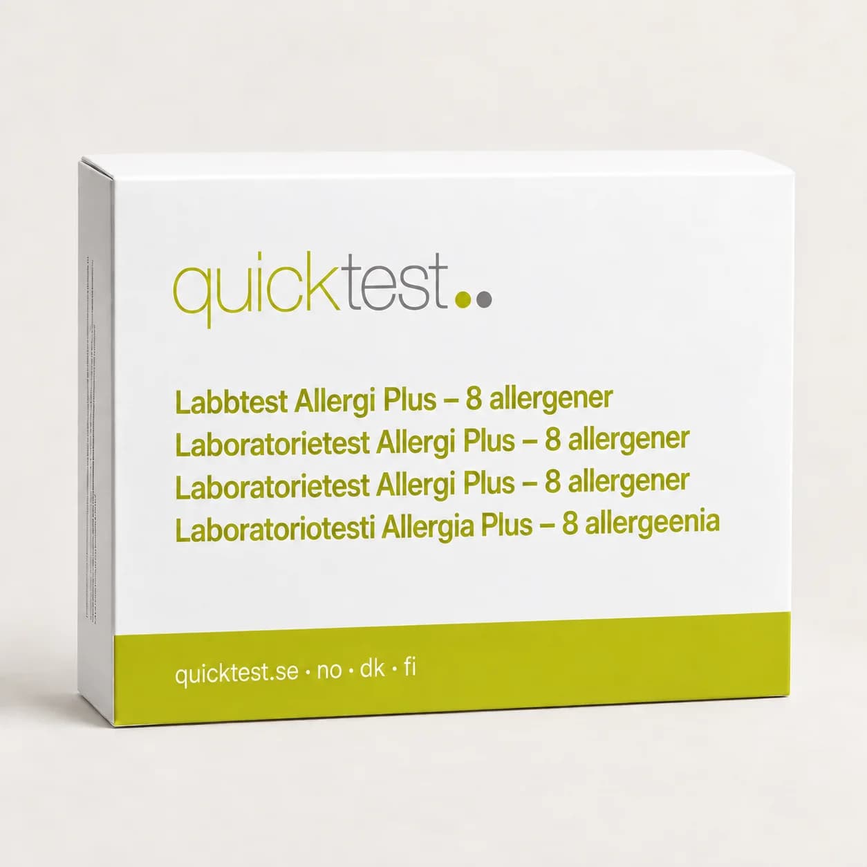 Quicktest Allergitest Plus (8 allergener) Labbtest - Provtagning Hemma