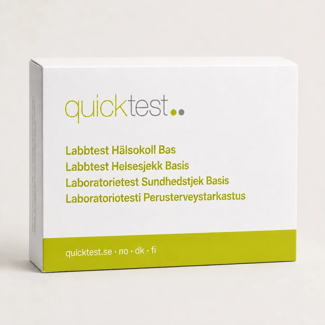 Quicktest Hälsokoll Bas Labbtest - Provtagning Hemma