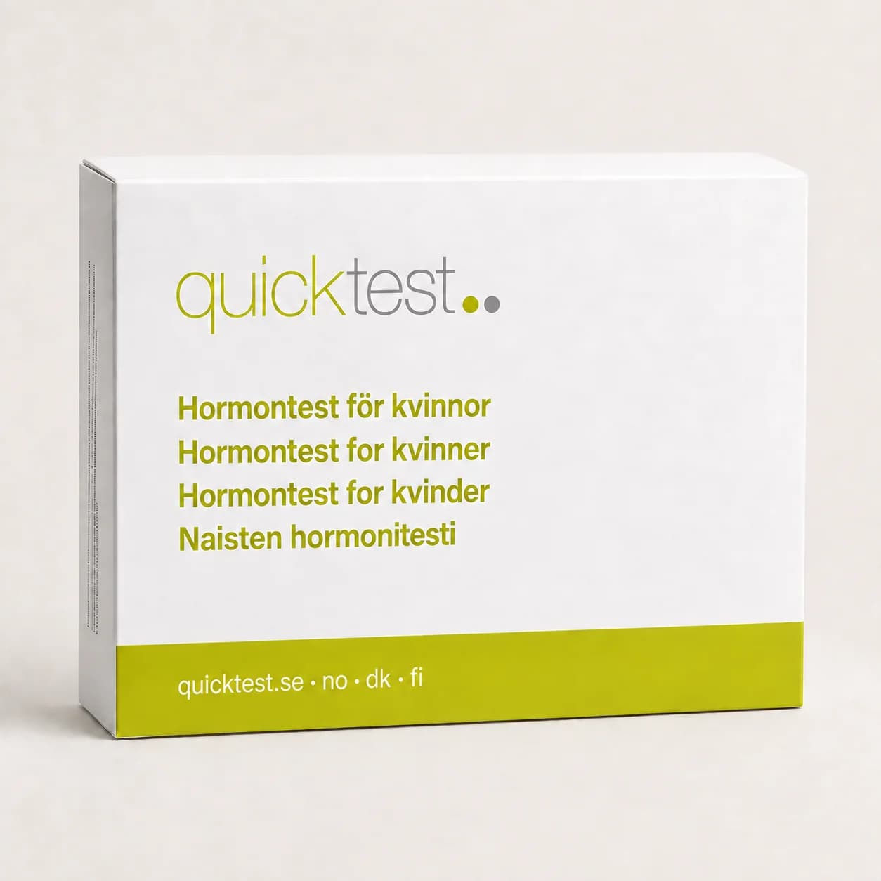 Quicktest Hormontest Kvinna Labbtest - Provtagning Hemma