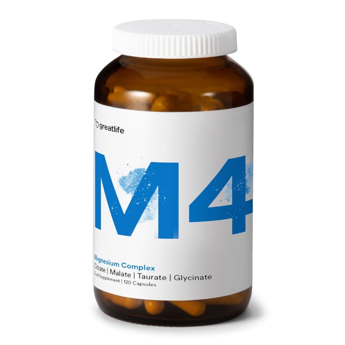 Greatlife Magnesium M4 120 kapslar – magnesiumtillskott
