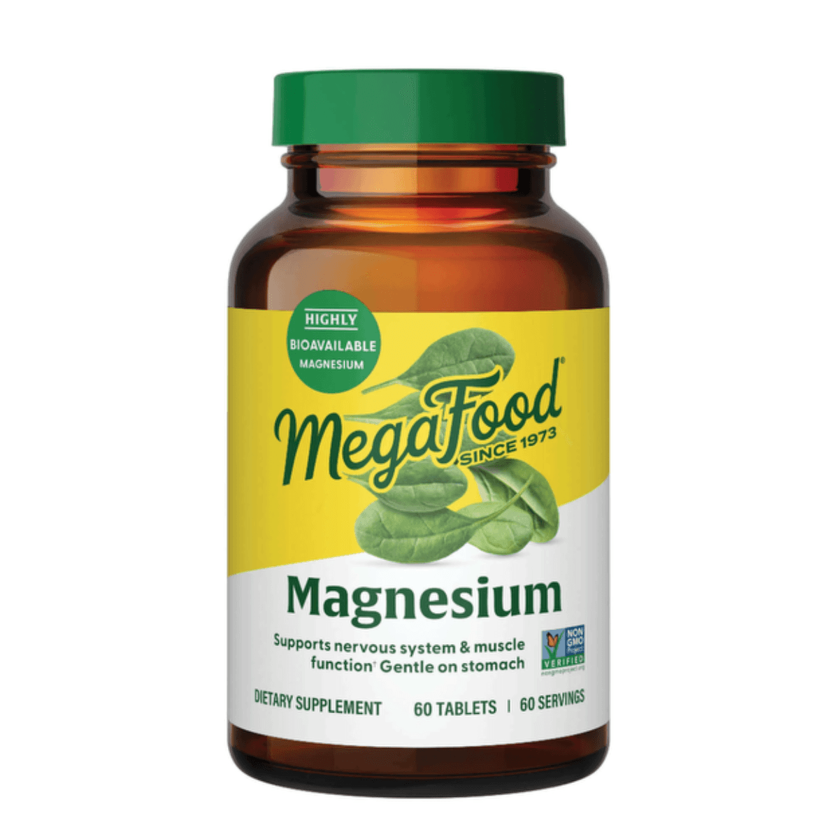 MegaFood Magnesium – whole food 60 tabletter