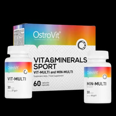Vitaminone.dk MULTIVITAMIN & MINERALER , 2 x 30 kapslar