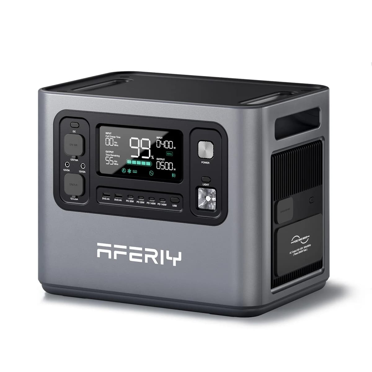 AFERIY P280 Power Station (2800W, 2048Wh till 10240Wh)