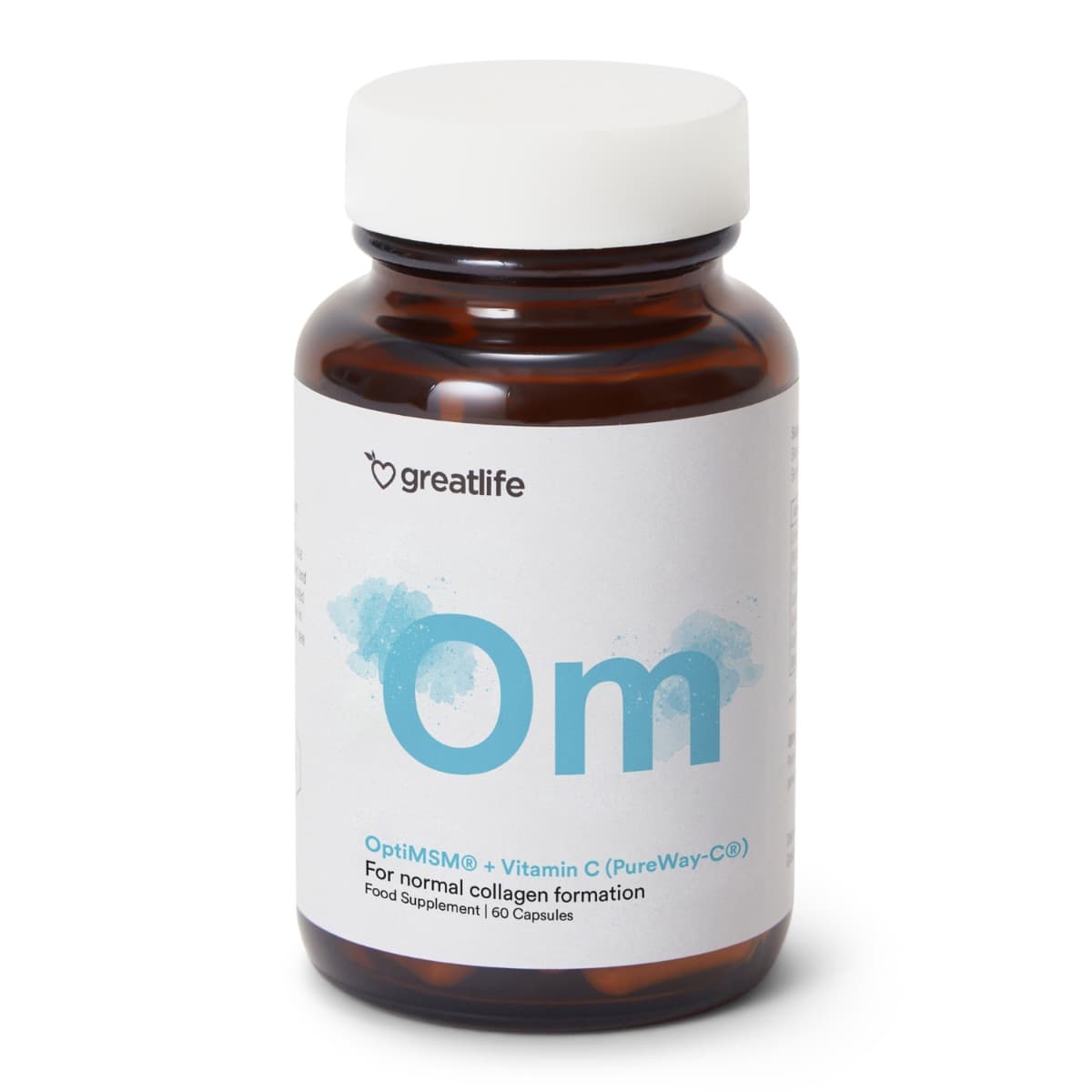 Greatlife OptiMSM® + Vitamin C (PureWay-C®) 60 kapslar