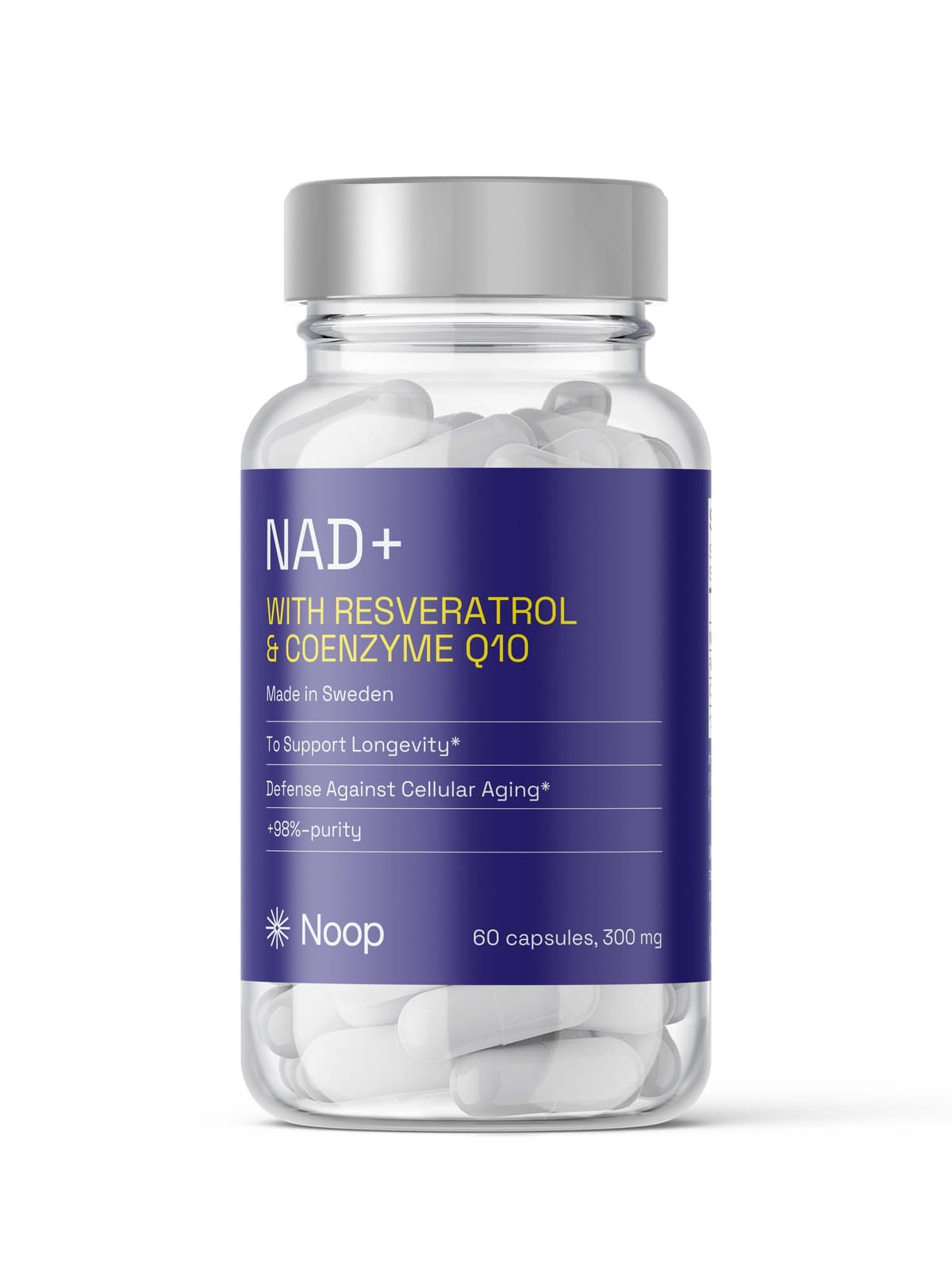 Noop Life NAD+ Komplex Med Resveratrol & CoQ10 Noop