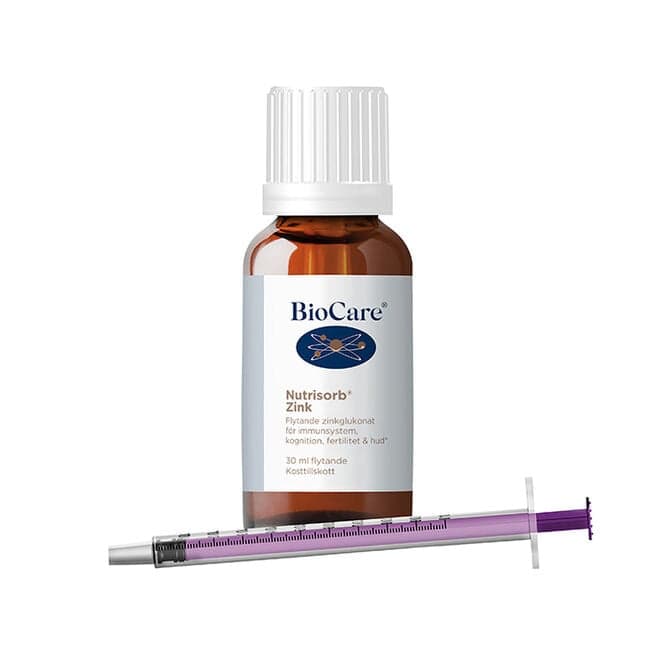 BioCare Nutrisorb Flytande Zink 30 ml BioCare
