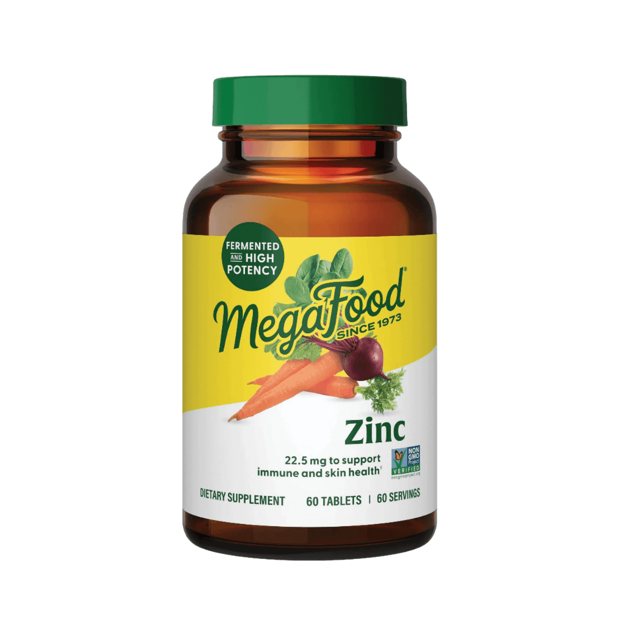 MegaFood Zink 60 tabletter
