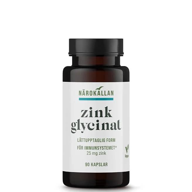 Närokällan Zinkglycinat 90 kapslar Närokällan